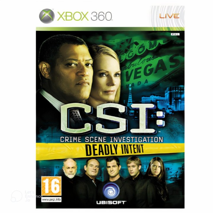 CSI: Crime Scene Investigation - Deadly Intent - XBOX 360 (Used)