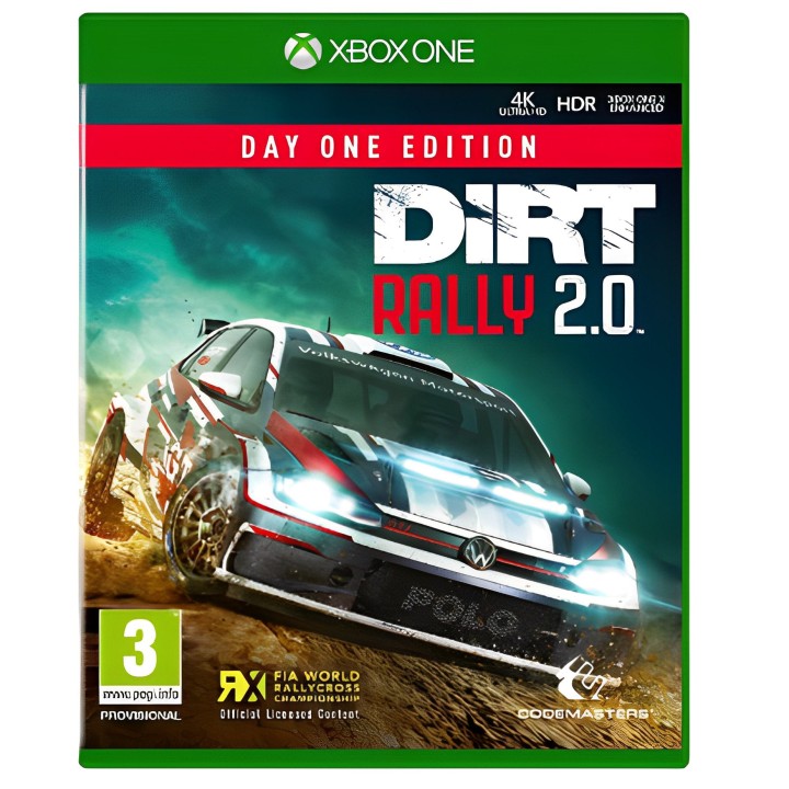 DiRT Rally 2.0 Day One Edition - XBOX ONE (BRAND NEW - FACTORY SEALED)
