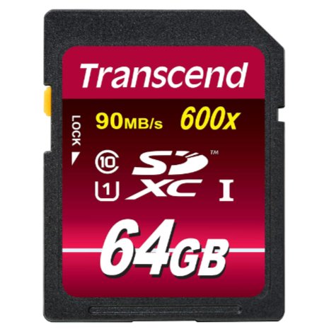 TRANSCEND MEMORY CARD SD 64GB SDXC (BRAND NEW)