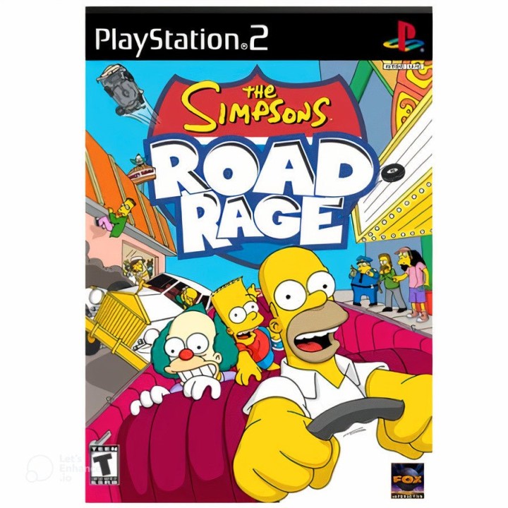 The Simpsons: Road Rage - PAL - PlayStation 2 (PS2) (Used)