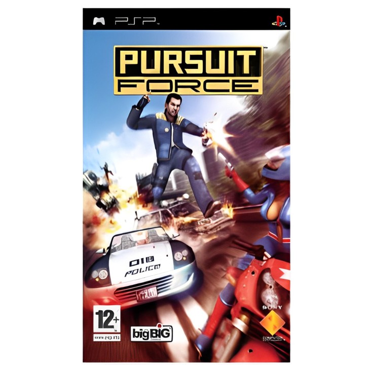 Pursuit Force - By Bigbig Studios - Sony PSP (Used - Like New)