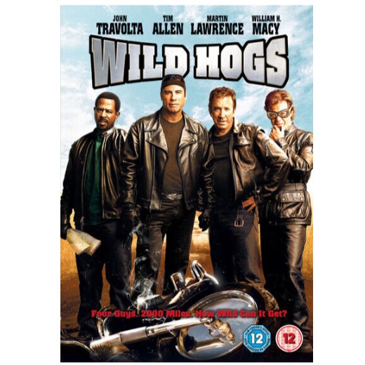 Wild Hogs - 2007 - Region 2 - DVD Video (Used - Like New)
