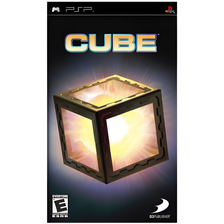 Cube Puzzle - 3D Worlds - 2008 - Sony PSP (Used - Like New)