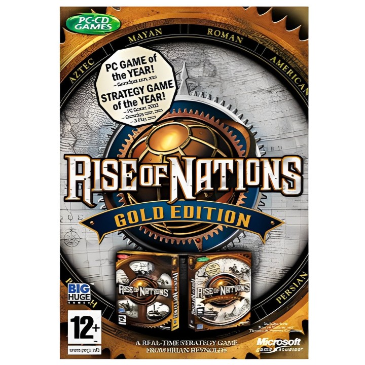 Rise of Nations: Gold Edition - 2003 - PC Game (Used - Like New)