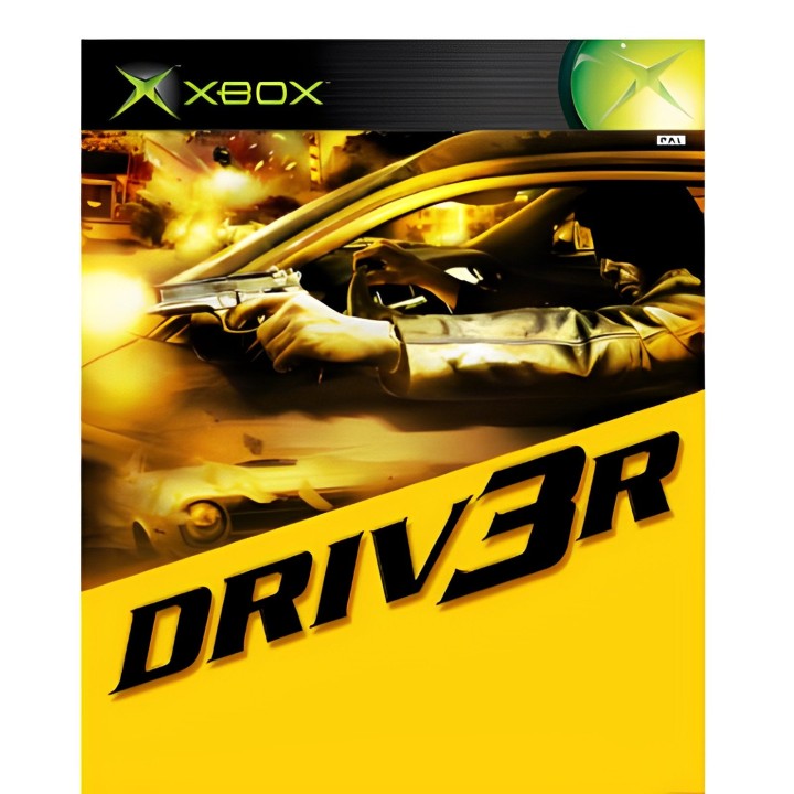 Driv3r - 2004 - By Atari - Original XBOX (Used - Like New)