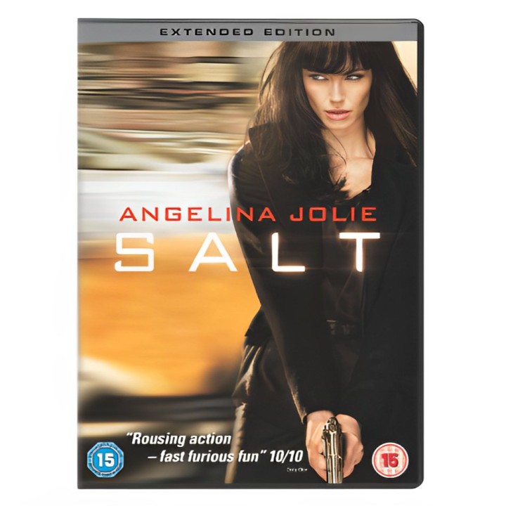 Salt - Angelina Jolie - 2010 - In English - DVD Video (Used - Like New)