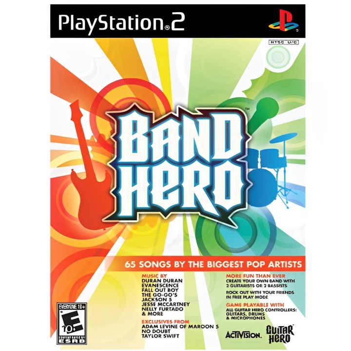 Band Hero - PlayStation 2 (BRAND NEW - FACTORY SEALED)