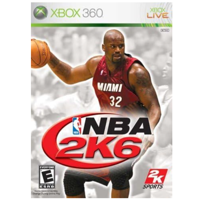 NBA Basketball 2K6 - XBOX 360 - PAL (Used - Like New)