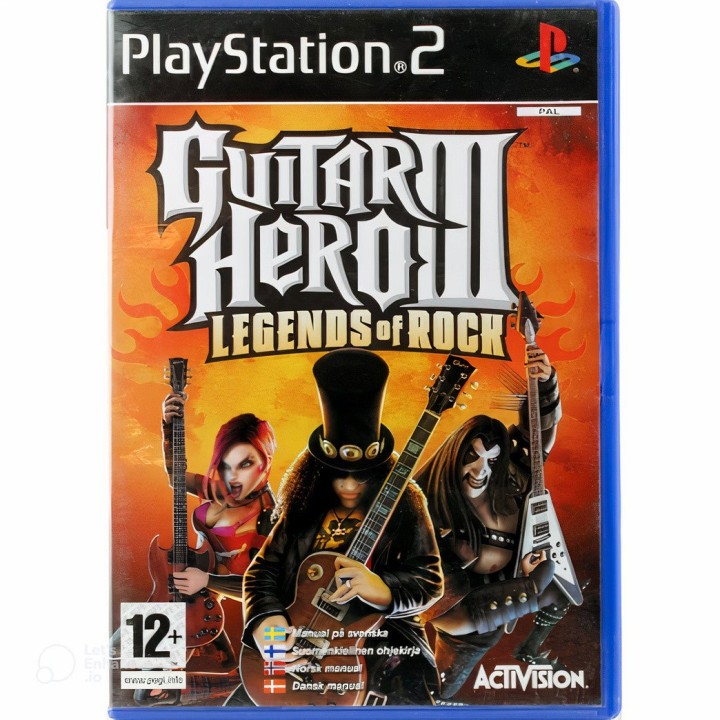 Guitar Hero III: Legends Of Rock - PAL - PlayStation 2 (PS2) (Used)