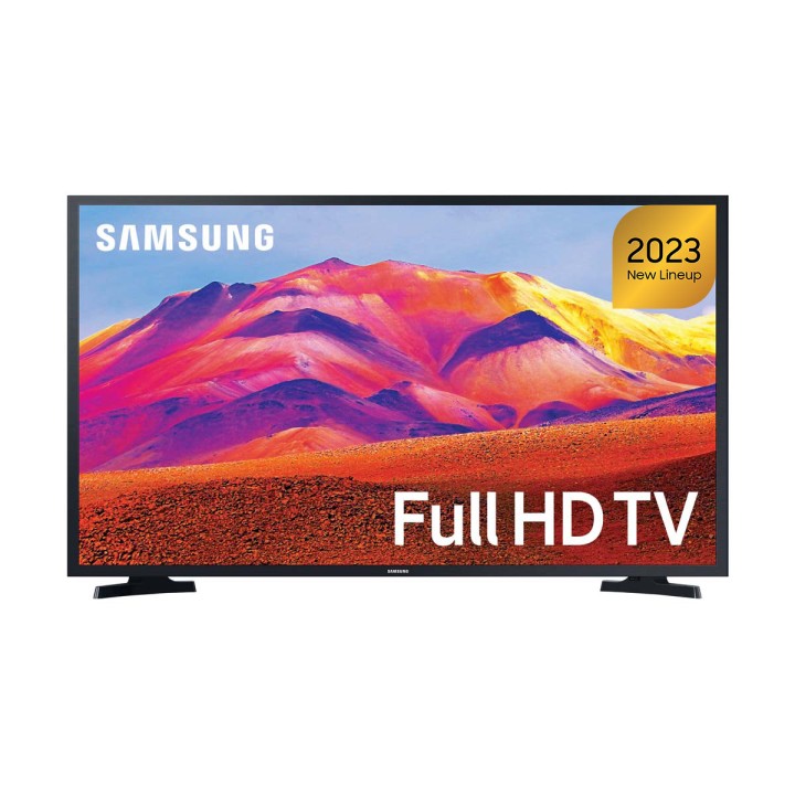 SAMSUNG TV 32'' T5302, SLIM LED, 1920x1080 FHD, SMART, 1000 PQI, HDMIX2, USBX1 - MOVIE, HDR, A+, ULTRA CLEAN VIEW, BLACK (BRAND NEW)