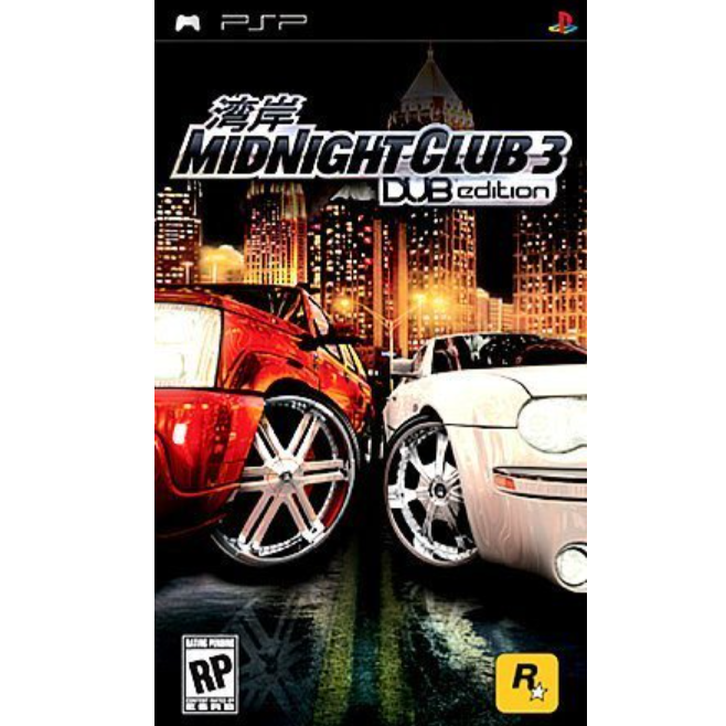 Midnight Club 3, Dub Edition, Sony PSP (Used - Like New)
