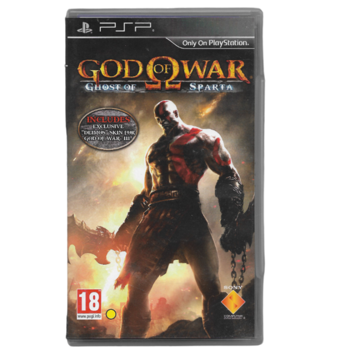 God Of War: Ghost Of Sparta - 2010 - Sony PSP (Used - Like New)