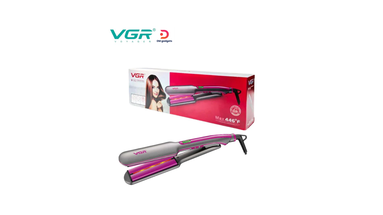 700W3#VGR®V-562 Professional Ceramic Plate Hair Straightener Rapid Heated Hair Straightening Flat Tool with Rotation Tail Cable