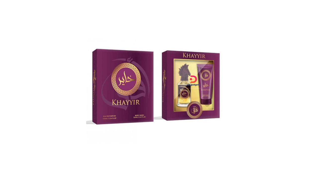 #801D#KHAYYIR® AFG05 Afaq 2 pcs Set Eau de Parfum for Men 100ml + Shower Gel 150ml