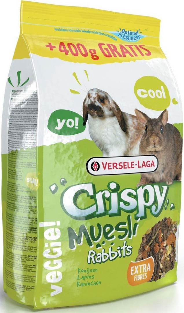 Versele-Laga Crispy Muesli Rabbits Extra Fibres 2.75Kg