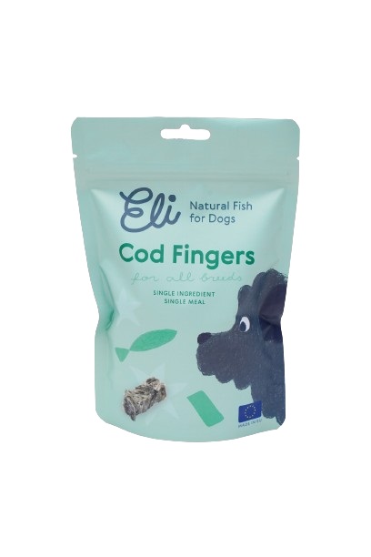 Eli Natural Fish For Dogs Fish Fingers 80G