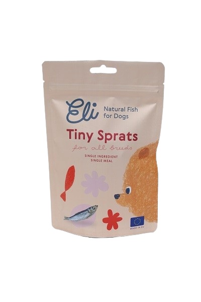Eli Natural Fish For Dogs Tiny Sprats 80G