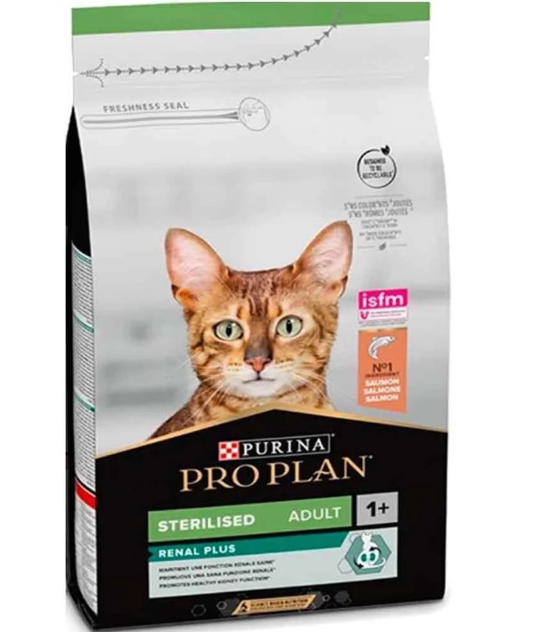Purina Adult Sterilised 1+ Renal Plus Salmon 1.5Kg