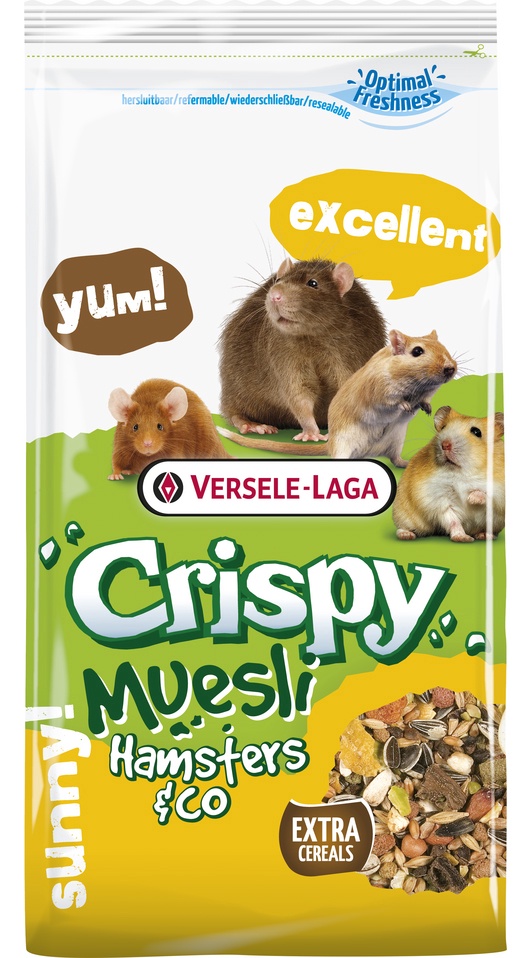 Versele-Laga Crispy Muesli Hamsters & Co Extra Cereals 1Kg