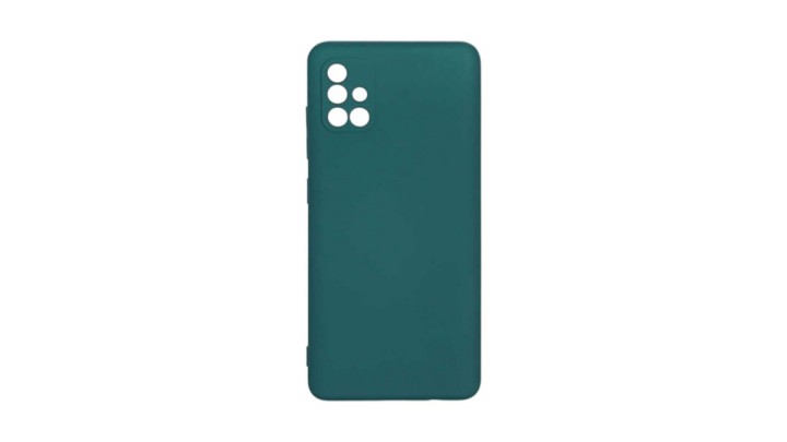 Green Silicone Case for Samsung Galaxy A51– Slim & Protective