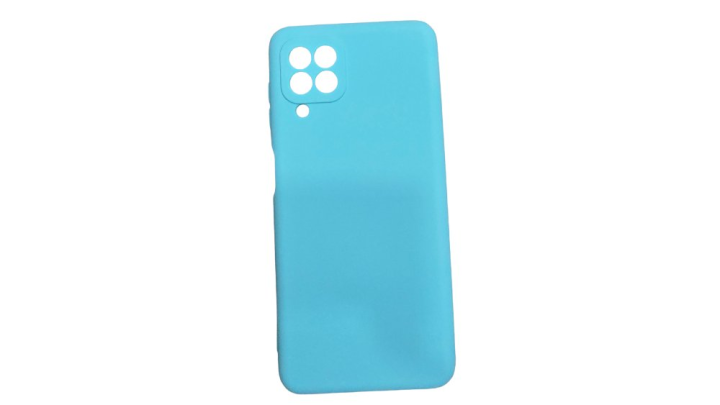 Light blue Silicone Case for Samsung Galaxy A22 4g– Slim & Protective