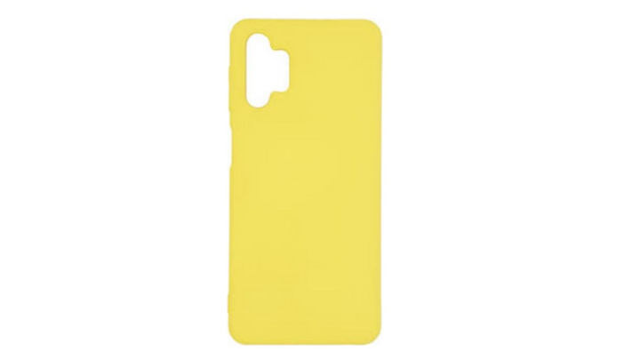 Yellow Silicone Case for Samsung Galaxy A13 4g– Slim & Protective