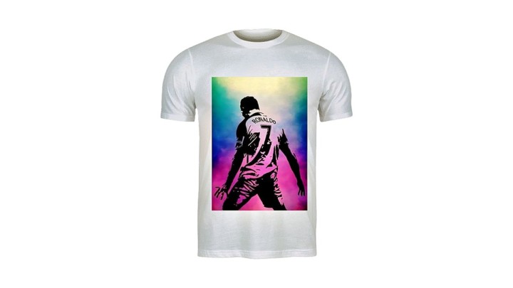 Ronaldo T-shirt 1-2 size white