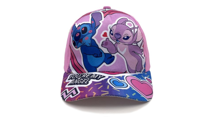Stitch & Angel Cap – You’re My Angel Pink Kids Hat