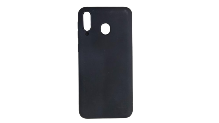 Black Silicone Case for Samsung Galaxy A20/A30/A50– Slim & Protective