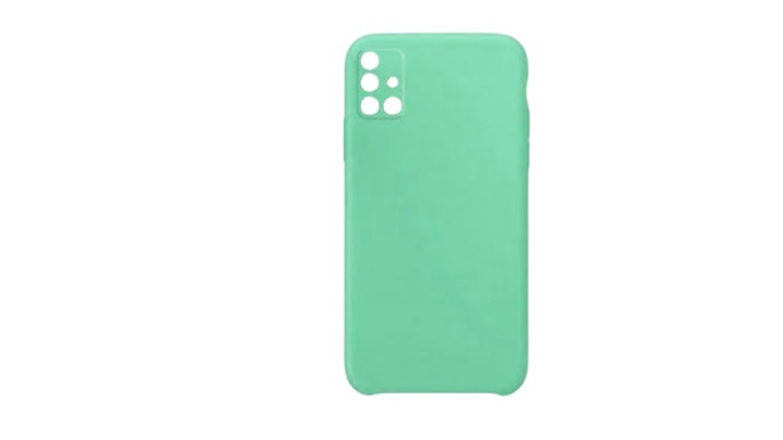 Turqoise Silicone Case for Samsung Galaxy A71– Slim & Protective
