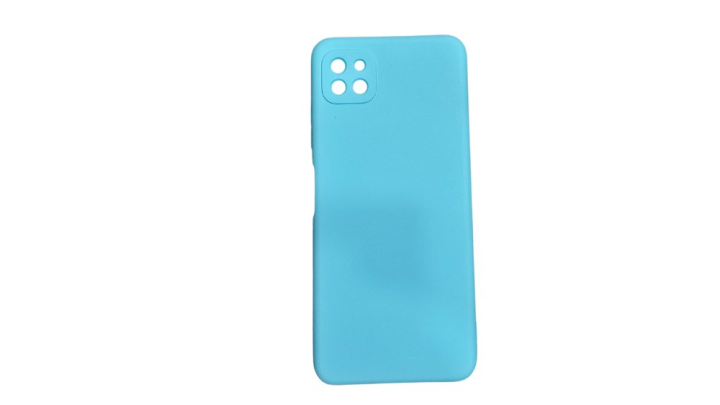 Light blue Silicone Case for Samsung Galaxy A22 5g– Slim & Protective