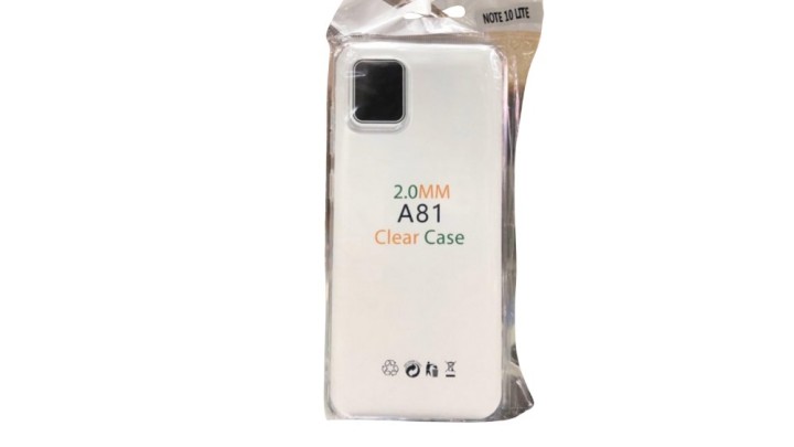 Soft clear silicone Case for Samsung Galaxy A81– Slim & Protective