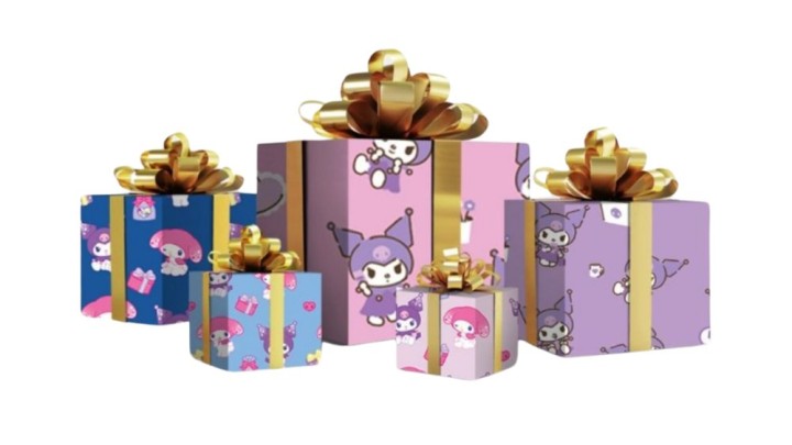 Kuromi Gift Wraping Paper Roll
