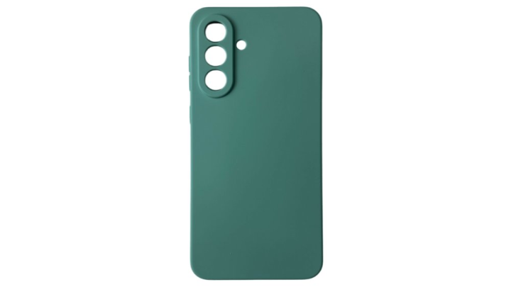 Dark Green Silicone Case for Samsung Galaxy A26– Slim & Protective