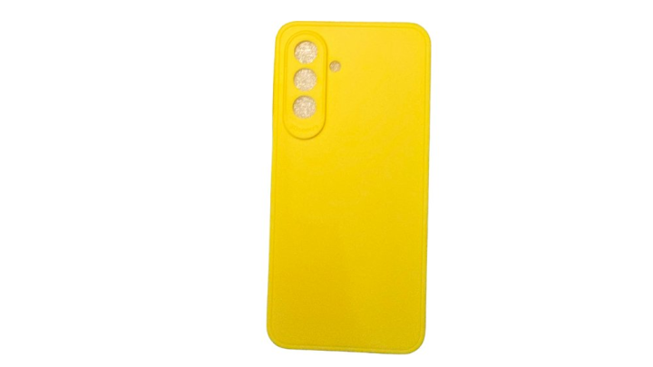 Yellow Silicone Case for Samsung Galaxy A34– Slim & Protective