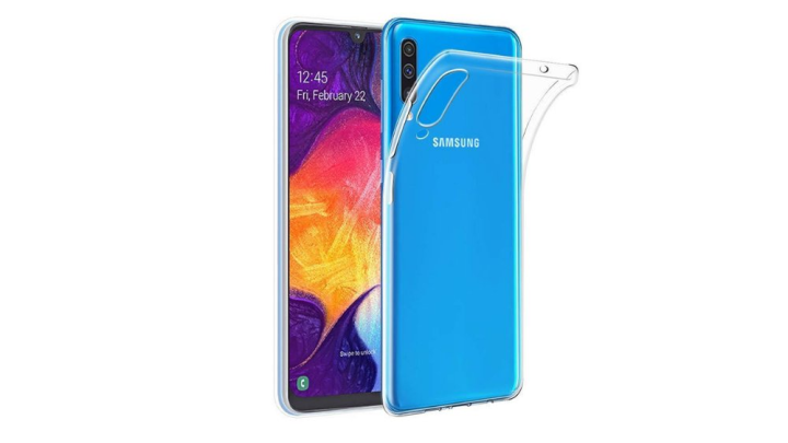 Samsung Galaxy A50 Clear Silicone Case – Slim Transparent Cover
