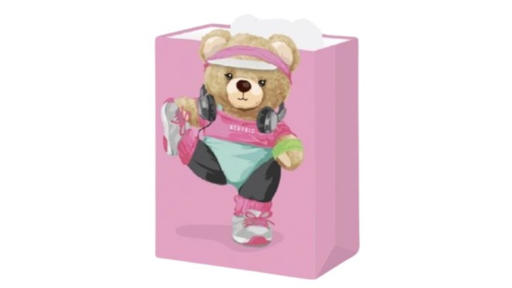 Gift bag PINK Bear