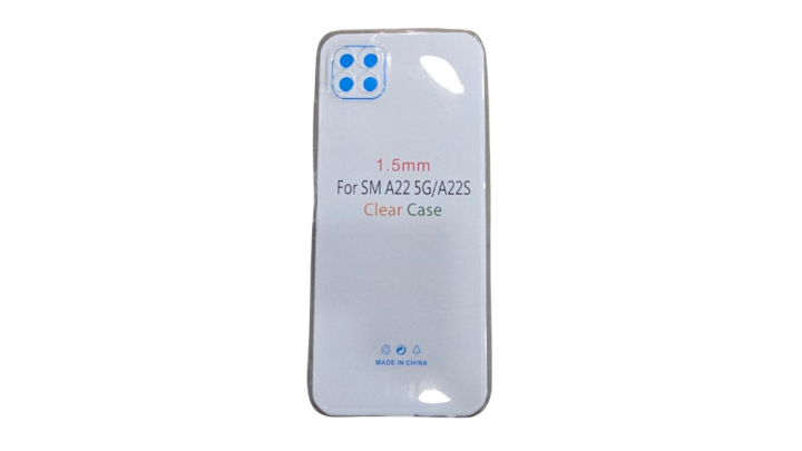 Samsung Galaxy A22 5G / A22S Clear Case – Ultra Slim Transparent Cover