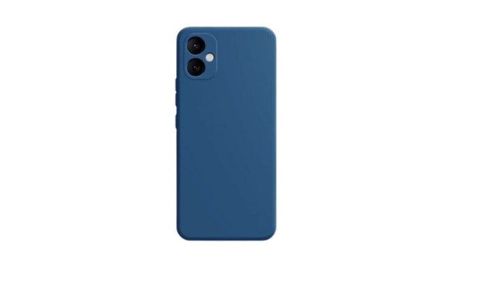 Blue Silicone Case for A06– Slim & Protective
