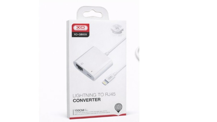 Lightning to RJ45 Converter