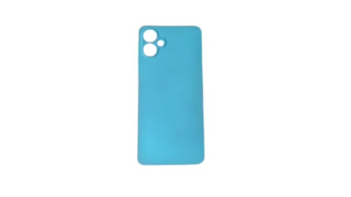 Light blue Silicone Case for A06– Slim & Protective
