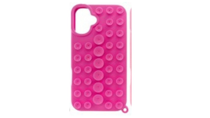Fuksia Suction cup soft cover case 14promax
