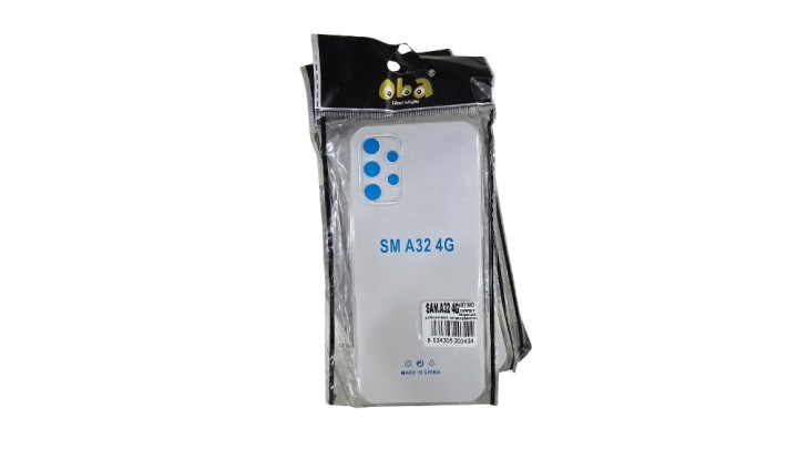 Clear soft Silicone Case for Samsung Galaxy A32 4G– Slim & Protective