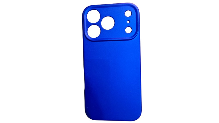 Blue Silicone Case for Iphone 17 pro– Slim & Protective