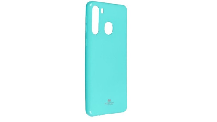 Turqoise Silicone Case for Samsung Galaxy A21– Slim & Protective
