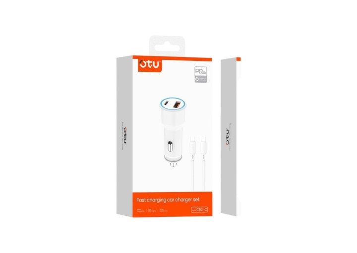 OTU Quick Car Charger – Dual USB Fast Charging