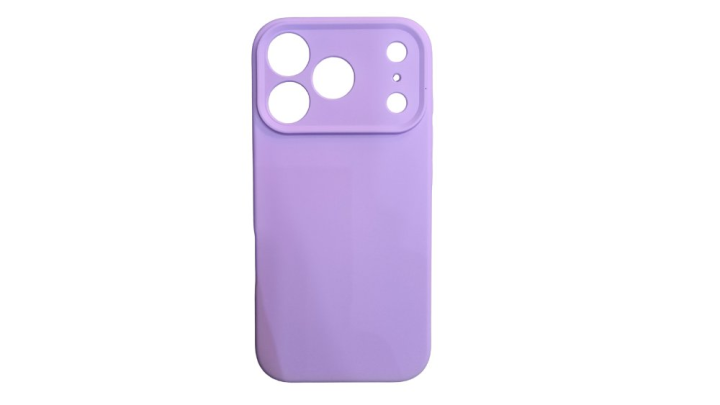 Purple Silicone Case for Iphone 17 pro– Slim & Protective
