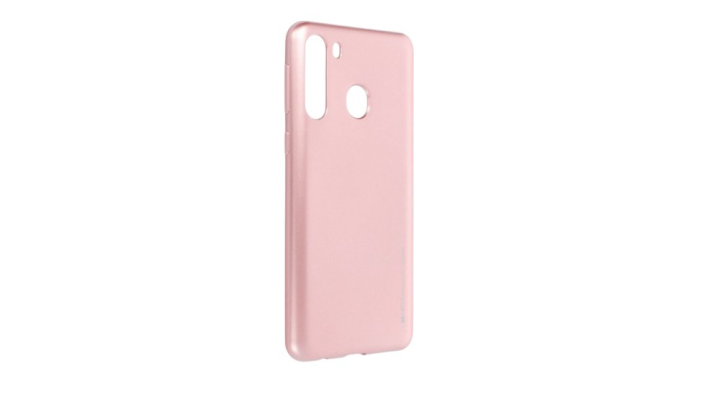 Pink light Silicone Case for Samsung Galaxy A21S– Slim & Protective