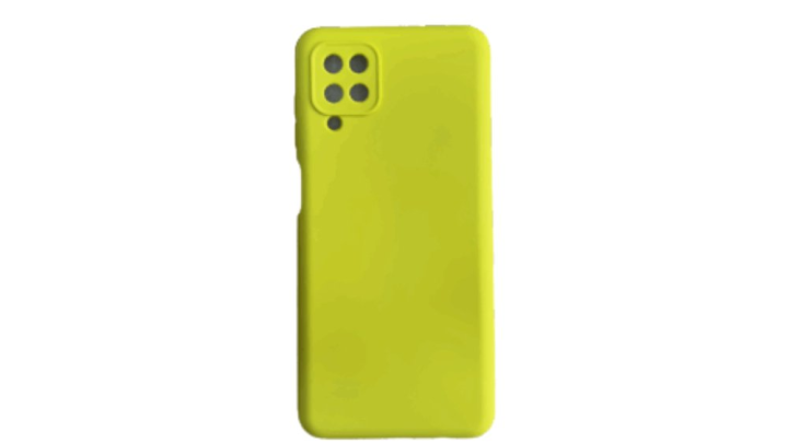 Yellow Silicone Case for Samsung Galaxy A12 – Slim & Protective
