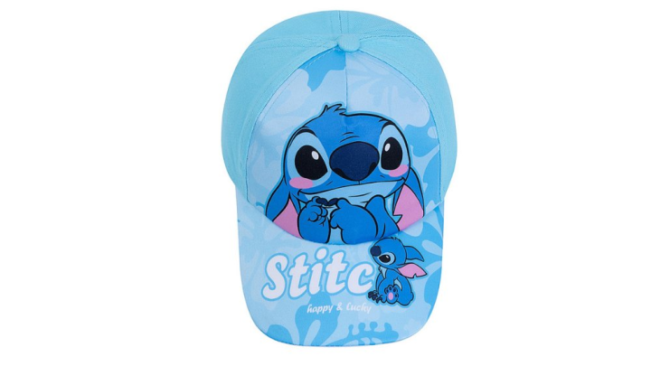 Kids Blue Stitch Cap – Cartoon Baseball Hat for Boys & Girls